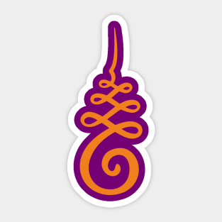 Khmer (orange) Sticker